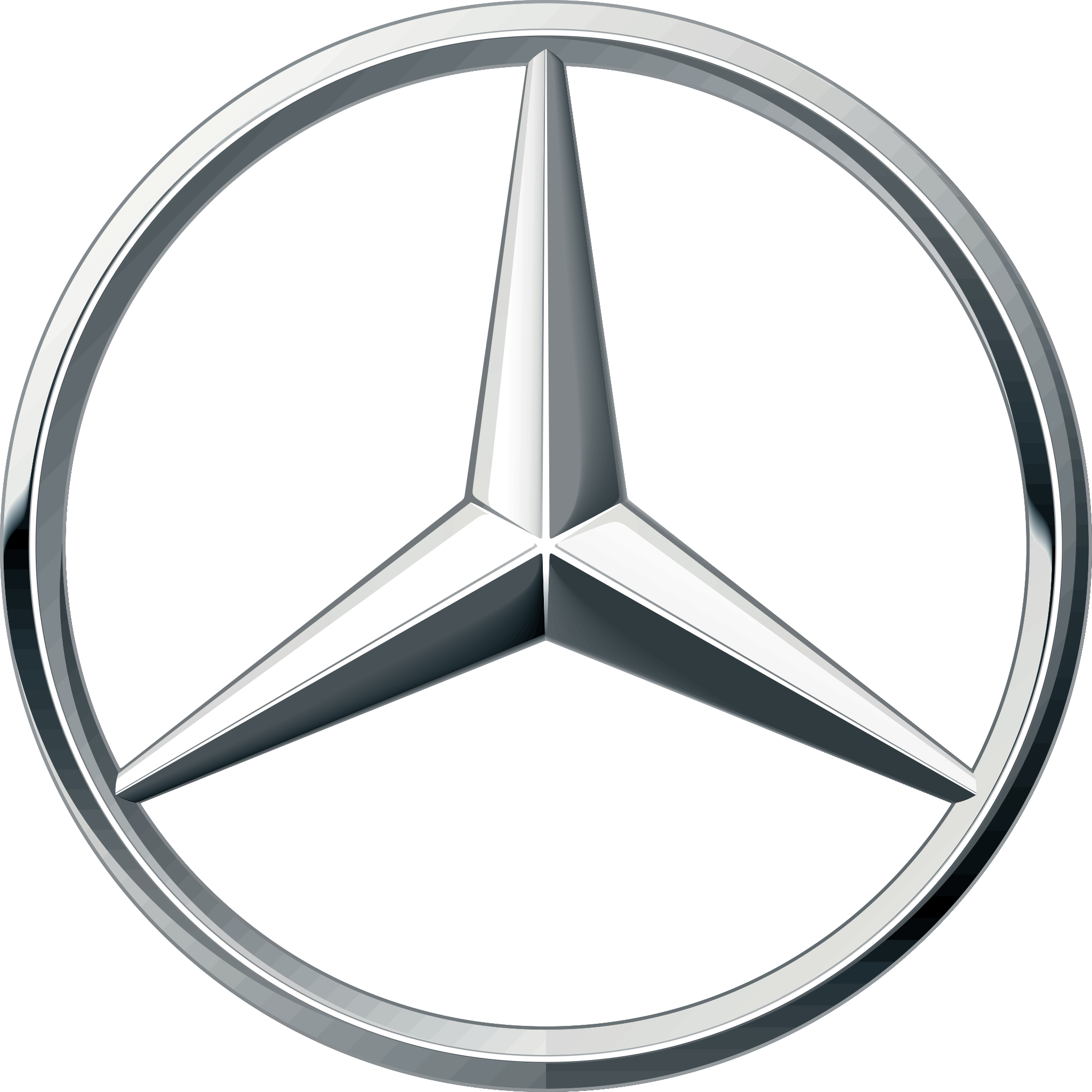 emblema da marca mercedes
