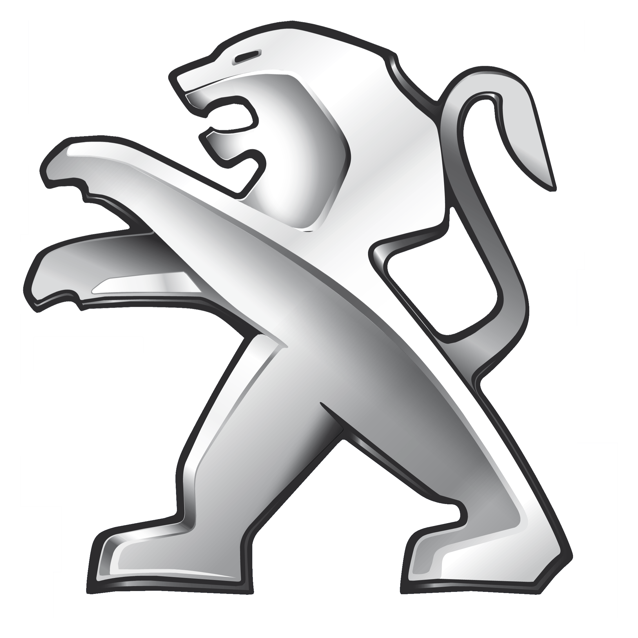 emblema da marca Peugeot